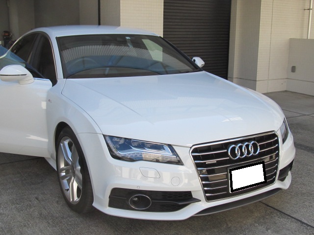 Audi A7 （アウディA7）LOCK音＆フロント電動ツイーター 世田谷区 出張